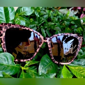 DIFF Becky II Leopard Cat Eye glasses